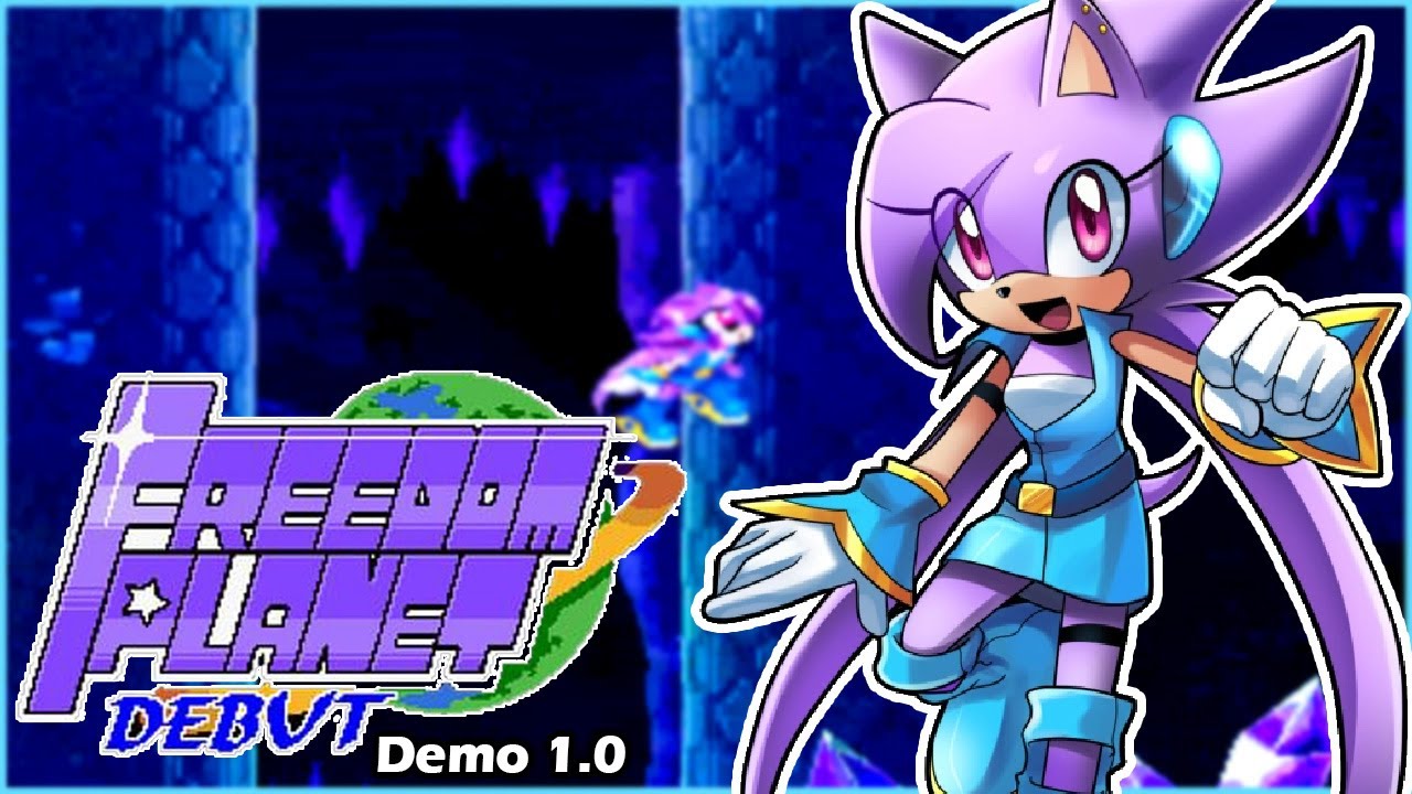Freedom Planet Debut Demo (Fangame) - Gameplay