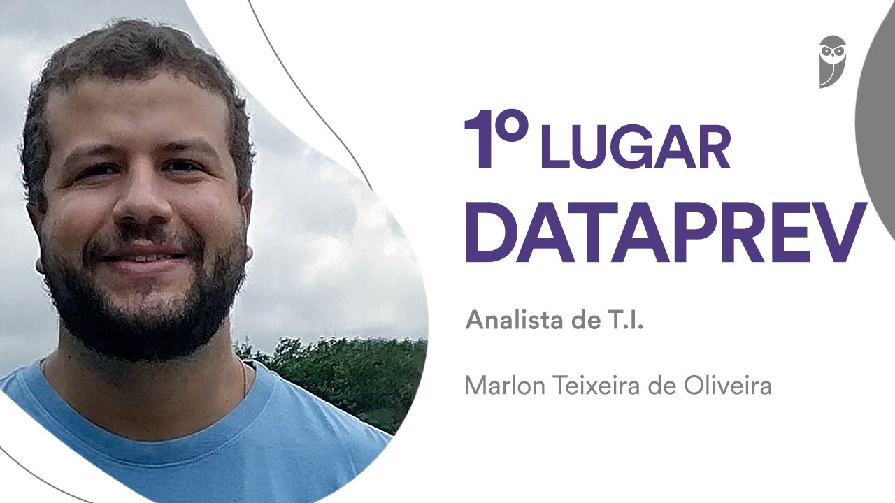 DATAPREV: Conheça Marlon Teixeira aprovado em 1º lugar para o cargo de Analista de T.I.