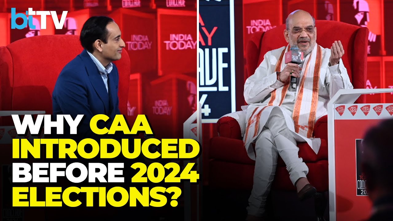 Amit Shah's Bold Statement, 'CAA Patthar Ki Lakeer Hai'