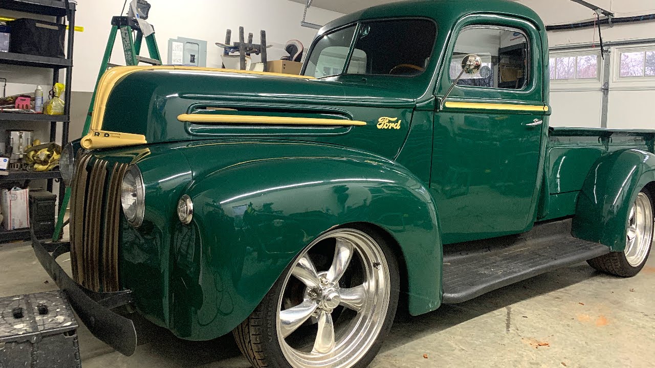 Я ПОСТРОИЛ ОТЦУ ГРУЗОВИК. Пикап Ford Custom 1947 года.
