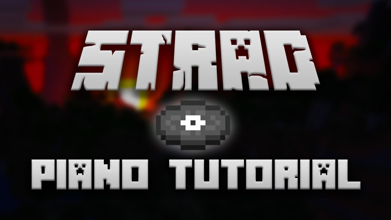 C418 - Strad (from Minecraft) - Piano Tutorial