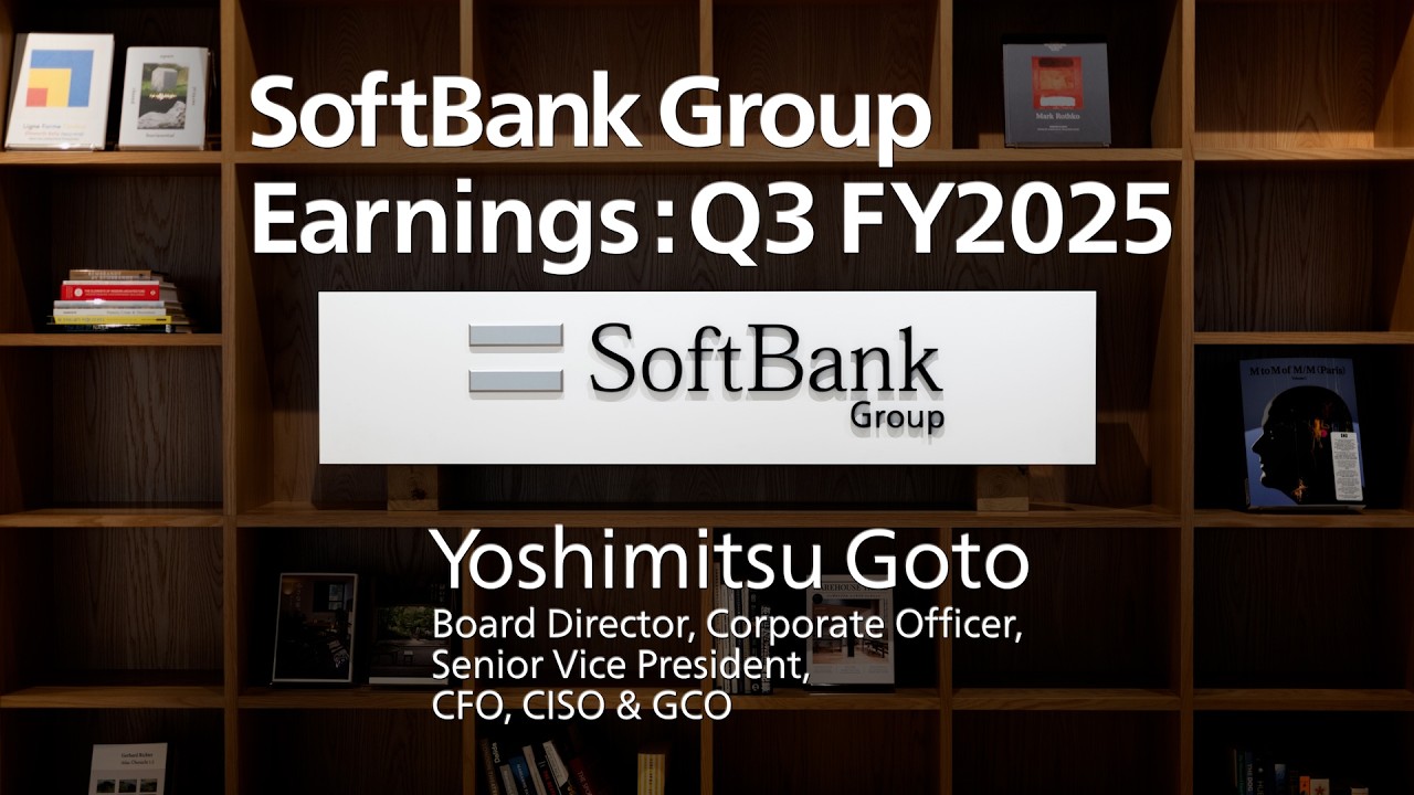 SoftBank Group Q3 FY2025 Earnings Highlights / CFO Yoshimitsu Goto