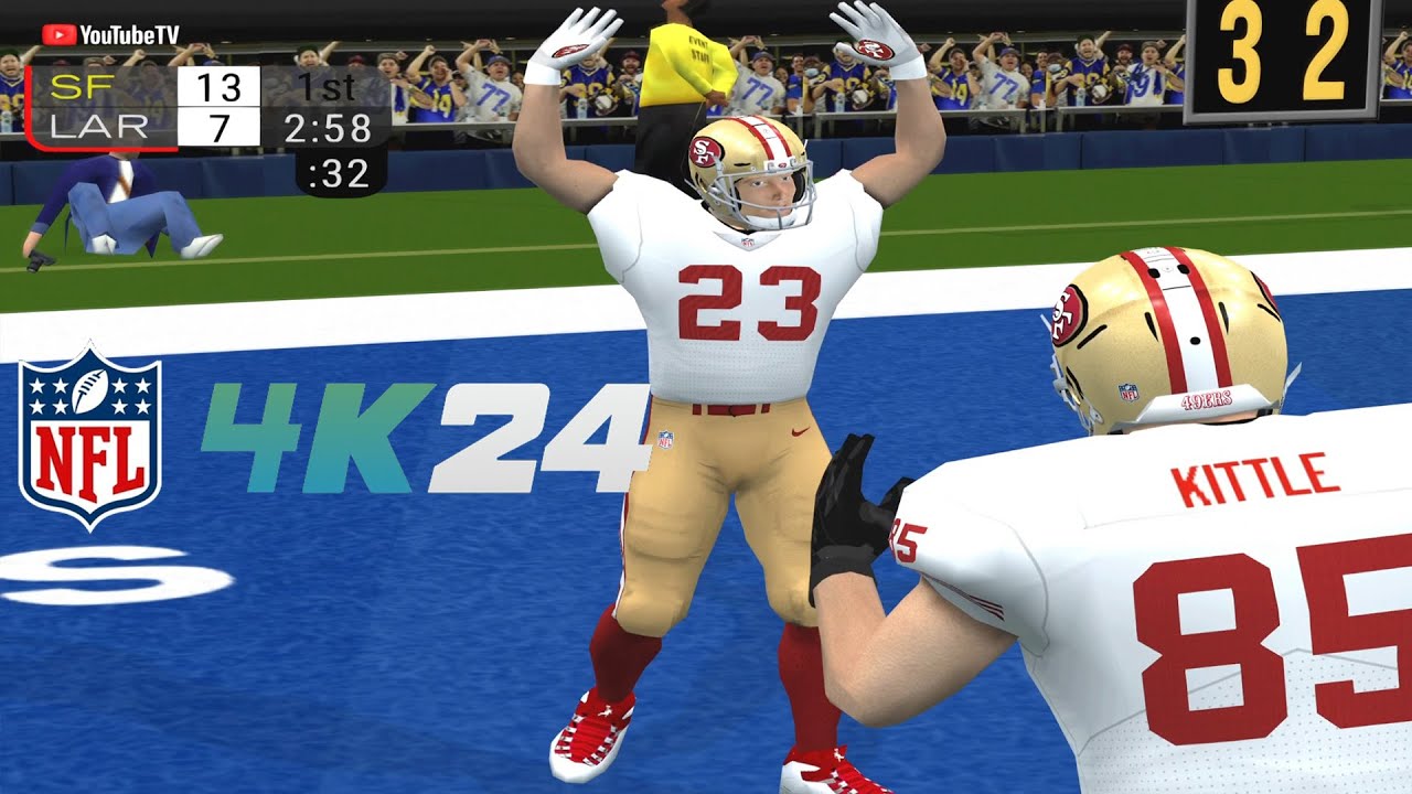 NFL 4K24 - 49ers VS Rams (CMC Goes CRAZY!)