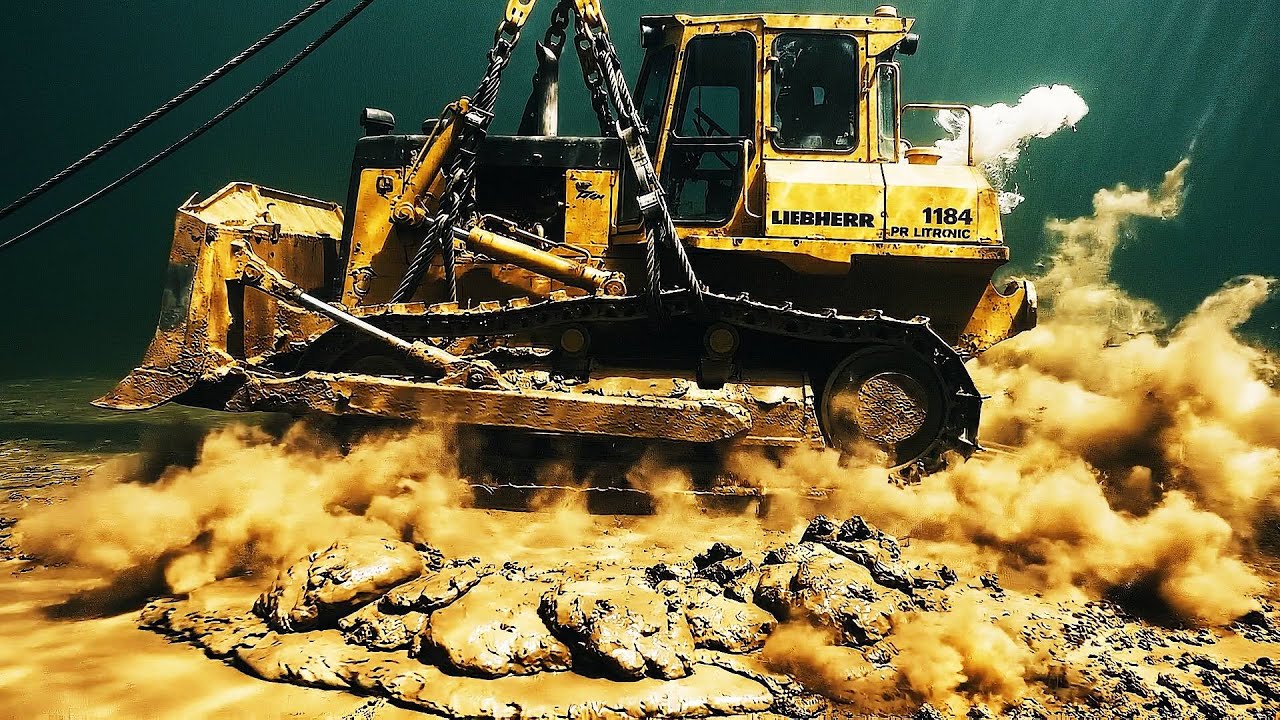 ASMR Full Restoration of Sunken Liebherr PR 731 Bulldozer (1984) | Abandoned for 42 Years