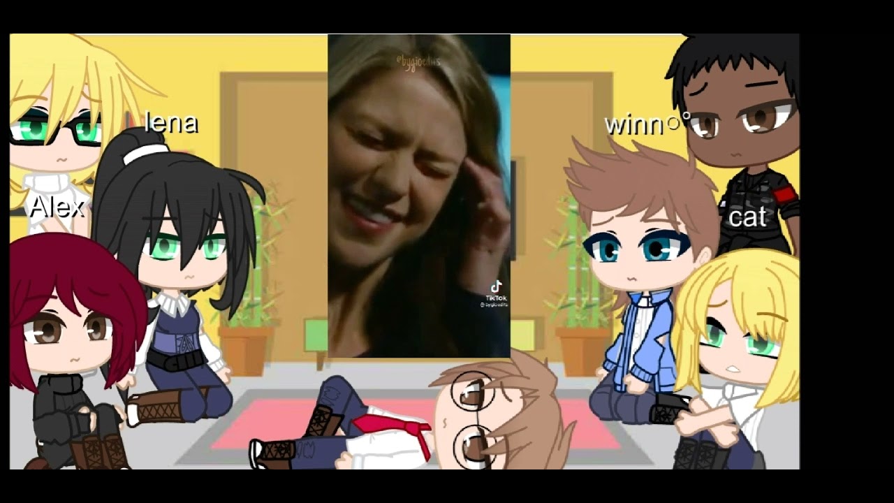 Surpergirl react part 3 🚨Surpercorp🚨 desculpe a demora é pelo vídeo curto 😔💖✨