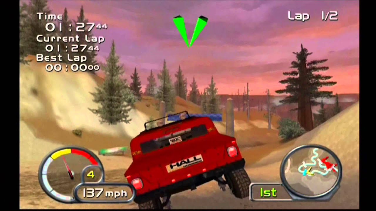 Test Drive Off Road Wide Open (PS2) Gameplay 1 - Rod Hall Hummer H1
