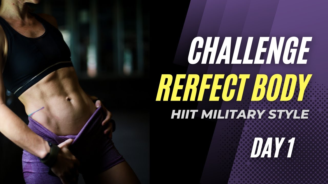DAY 1 30 MIN Workout bodyweight military style | no repeats | BURN FAT | cardio | HIIT