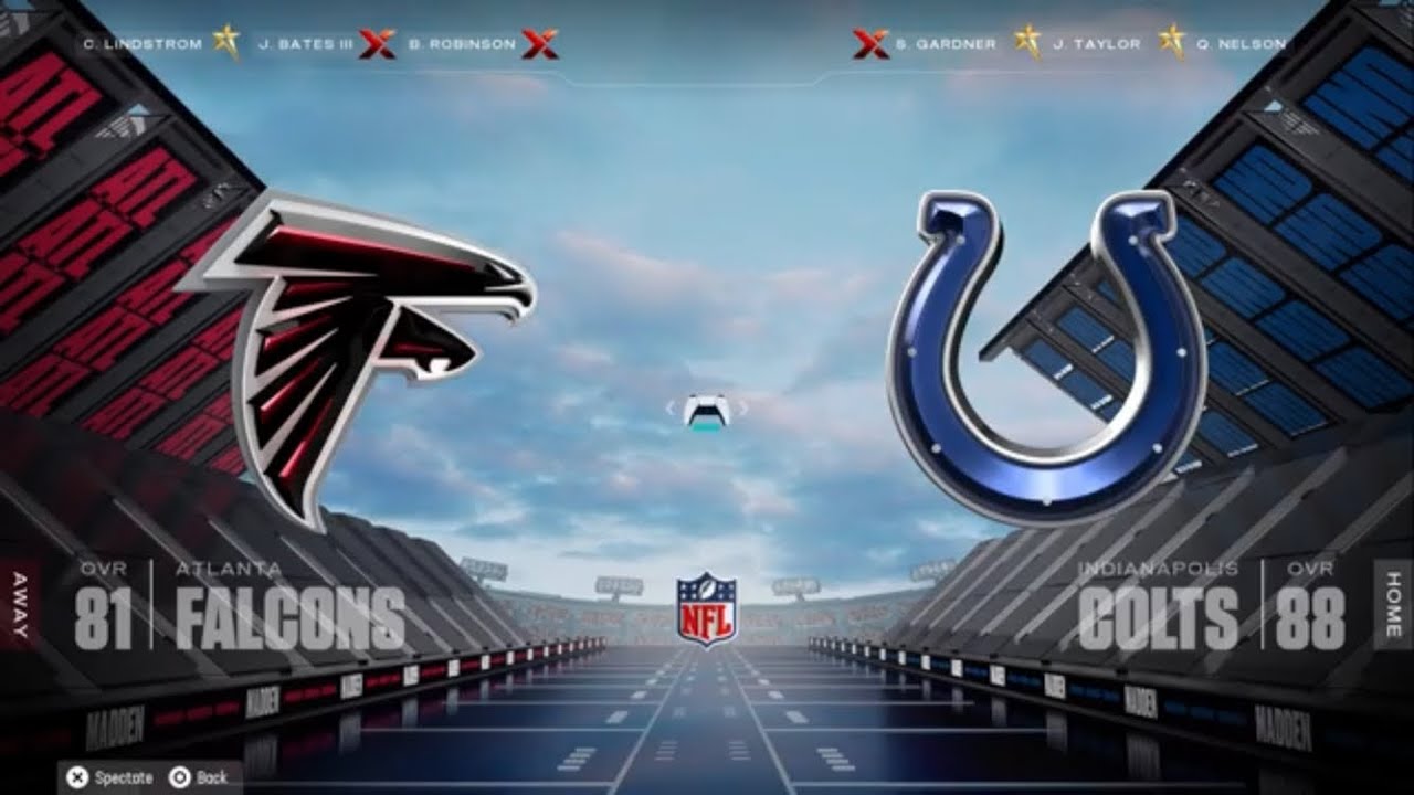 Madden 26  Falcons Vs Colts week 10