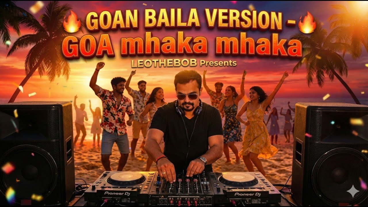 🔥 GOAN BAILA VERSION – “GOA mhaka mhaka” 🔥 | LEOTHEBOB #GoaVibes #bailabeat #goa #konkanisongs