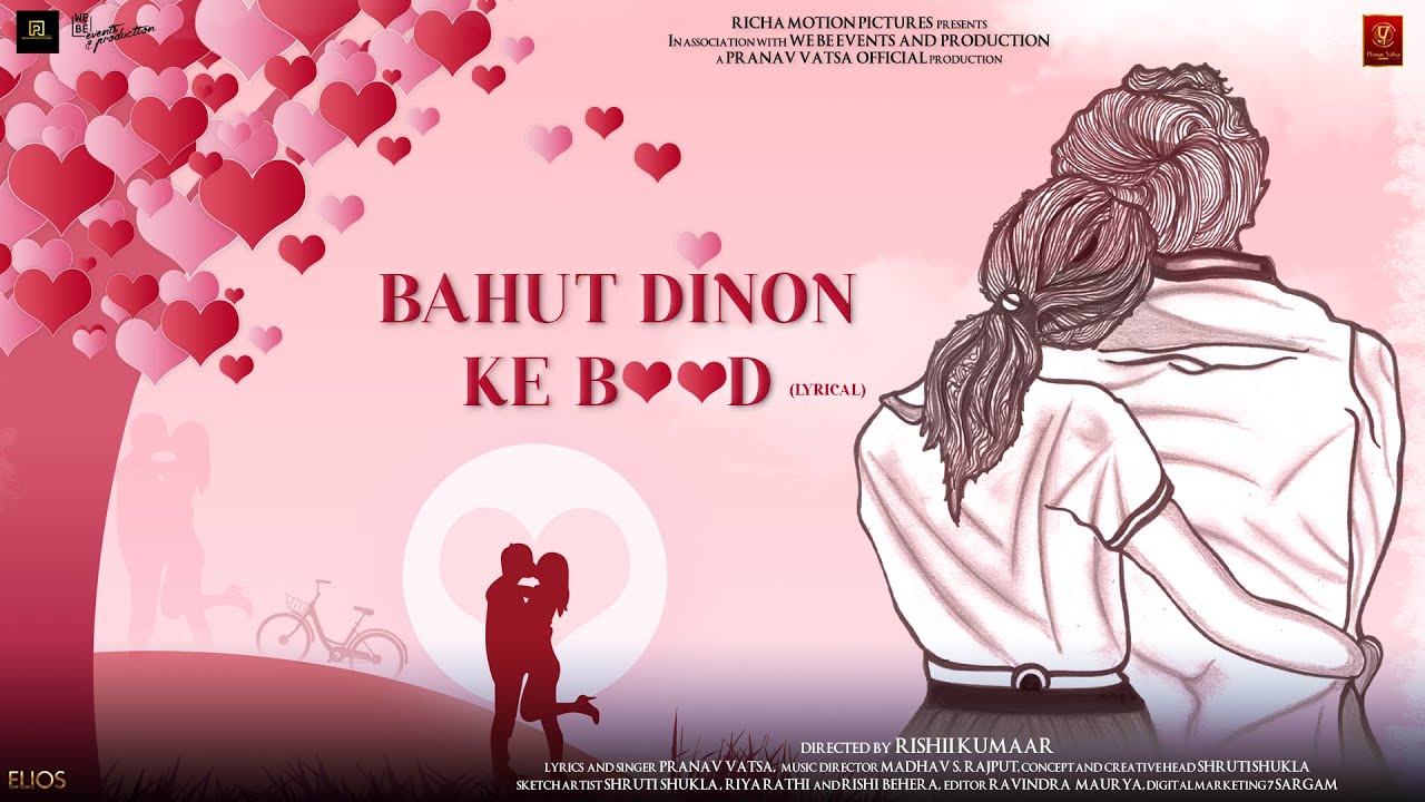 Bahut Dino Ke Baad | बहुत दिनों के बाद | Pranav Vatsa, Lyrical Sketch Art Full Song 2022