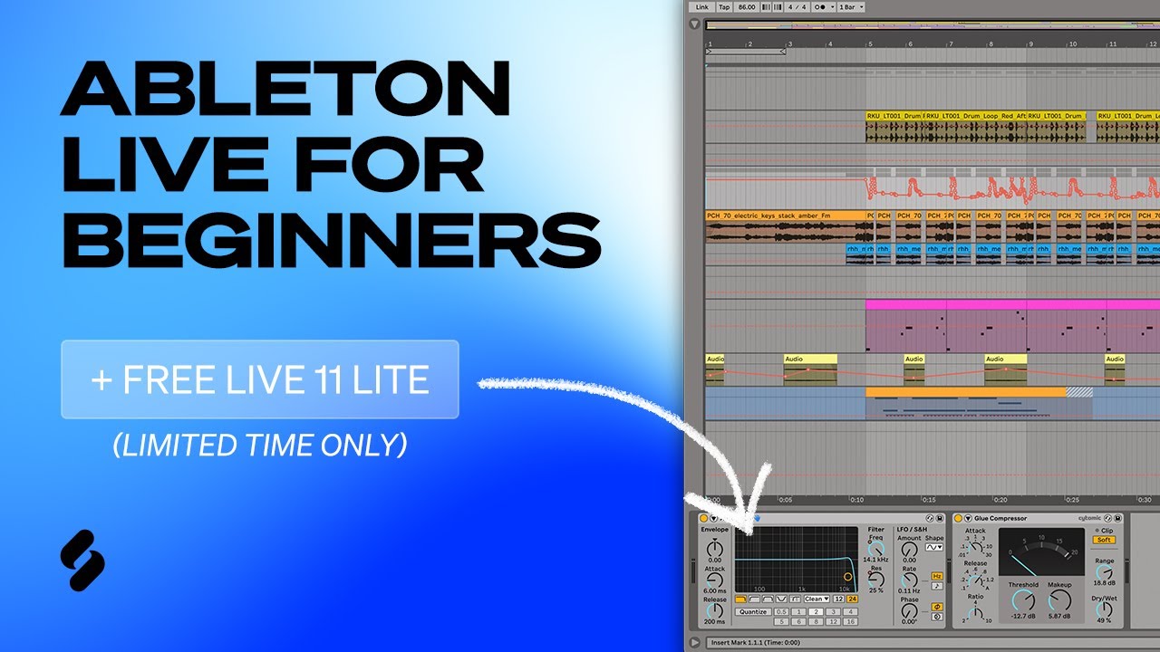 Ableton Live 11 Lite Beginner Tutorial - FULL Walkthrough