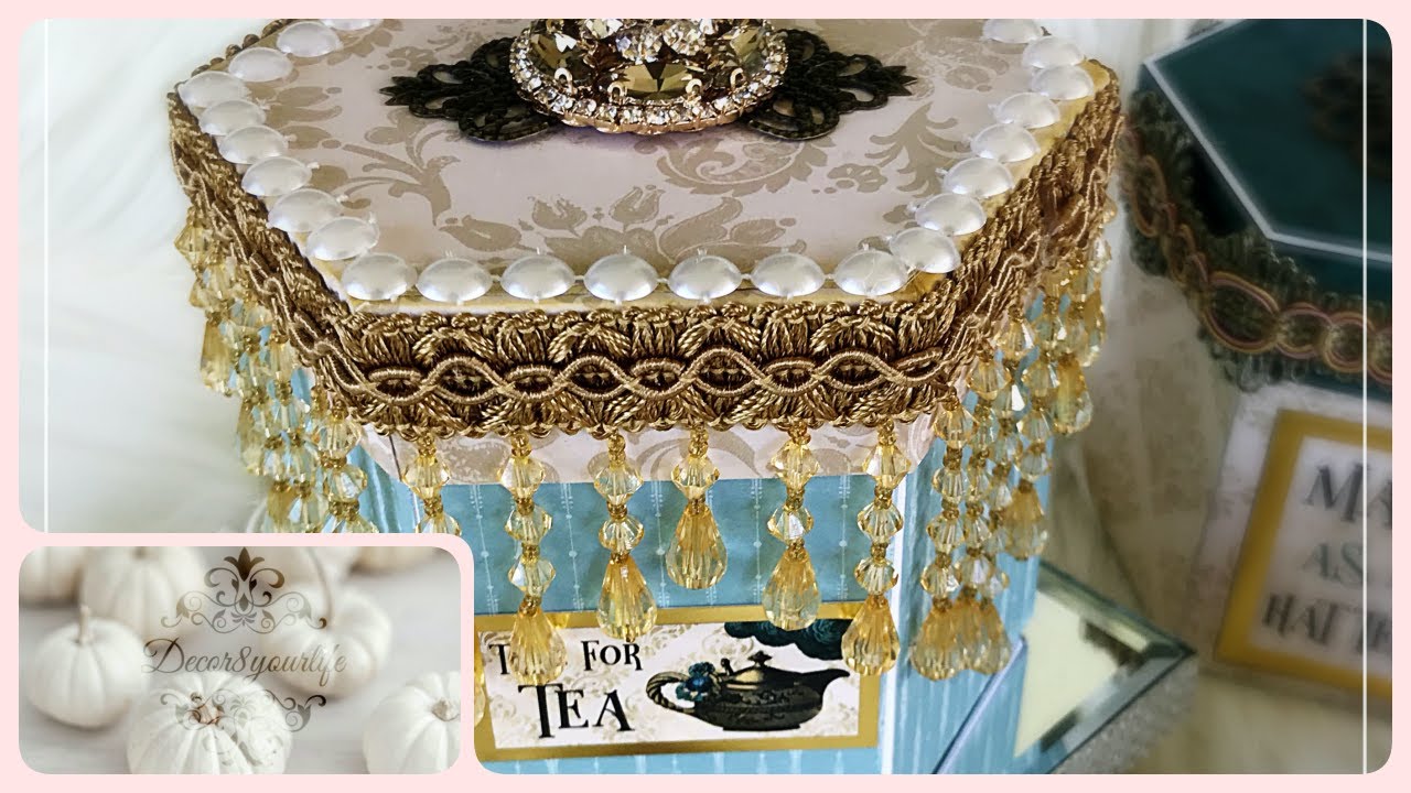 Trinket Box Ideas and Giveaway Announcement | Craftworld Decor8yourlife | Paper Crafting Ideas