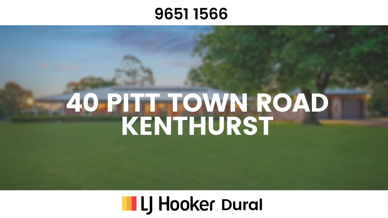 40 Pitt Town Road, Kenthurst | Captivating Country Lifestyle in the Heart of Kenthurst | LJ Hooker