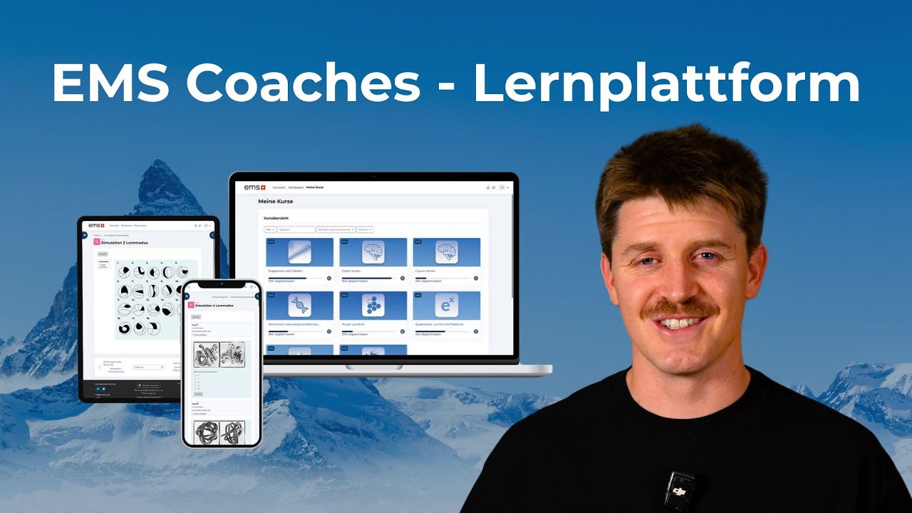 Herzlich Willkommen auf unserer Lernplattform - EMS Coaches 🇨🇭