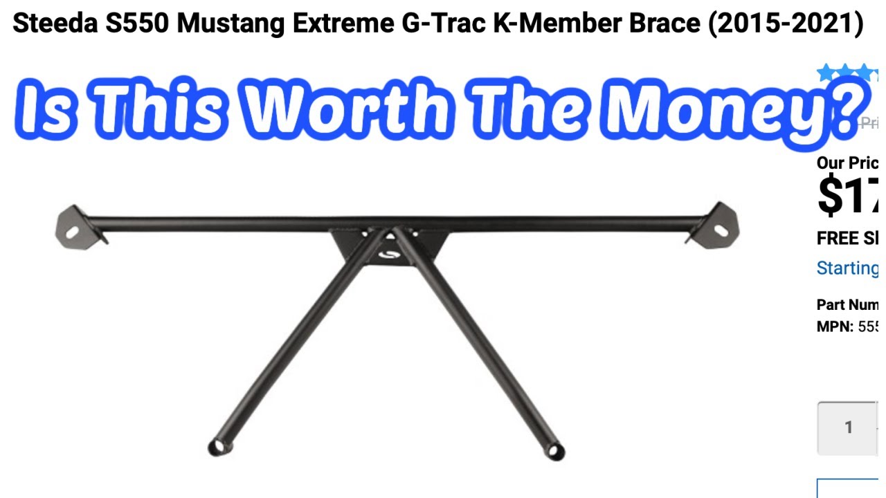 Does The Steeda G TRAC BRACE Really WORK?