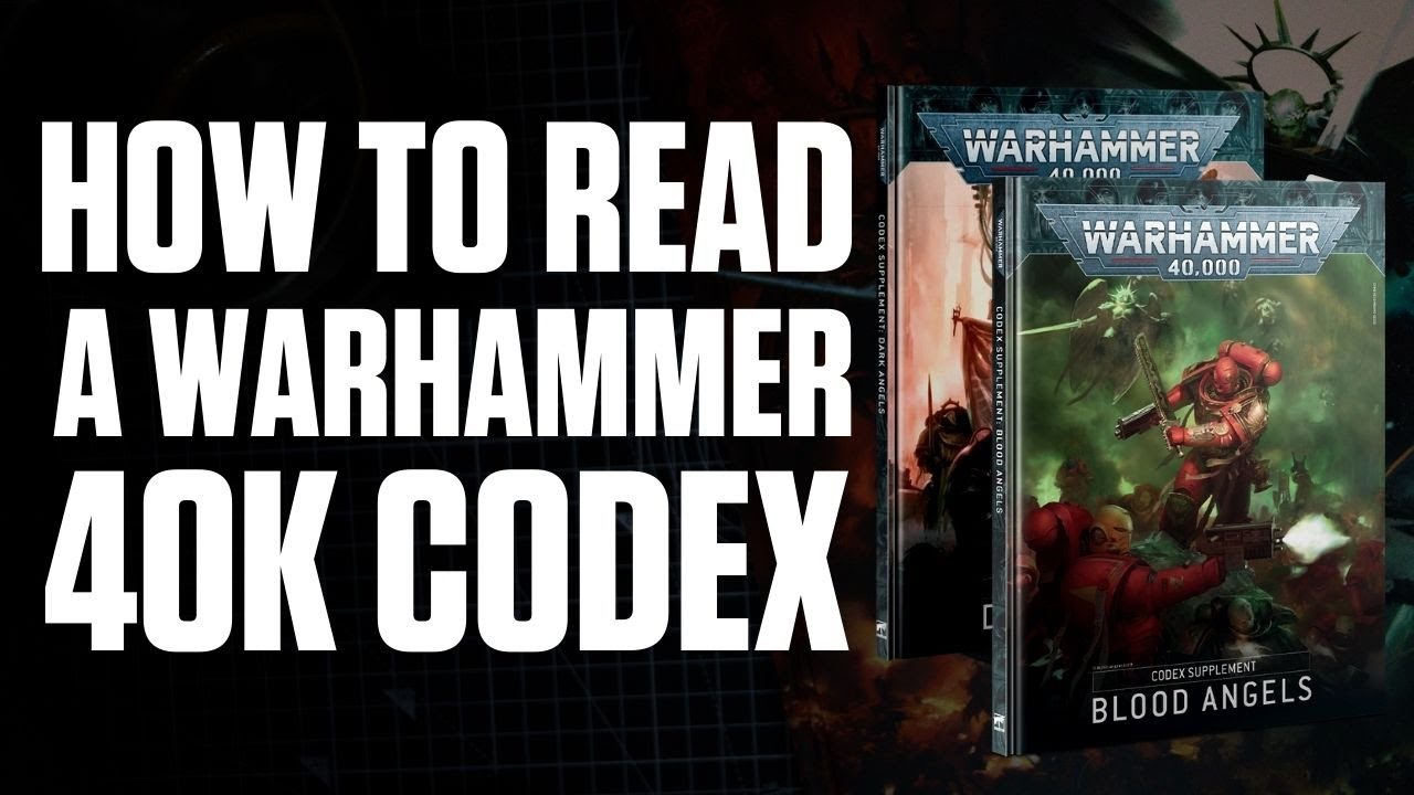 Как читать кодекс Warhammer 40K
