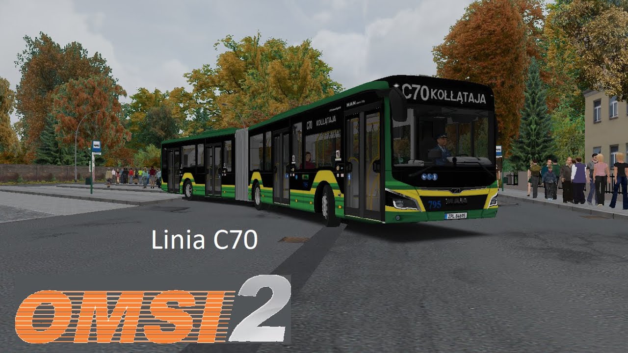 OMSI 2 - Fikcyjny Szczecin Linia C70 - MAN Lion's City 18C *Akcja Znicz 2021*