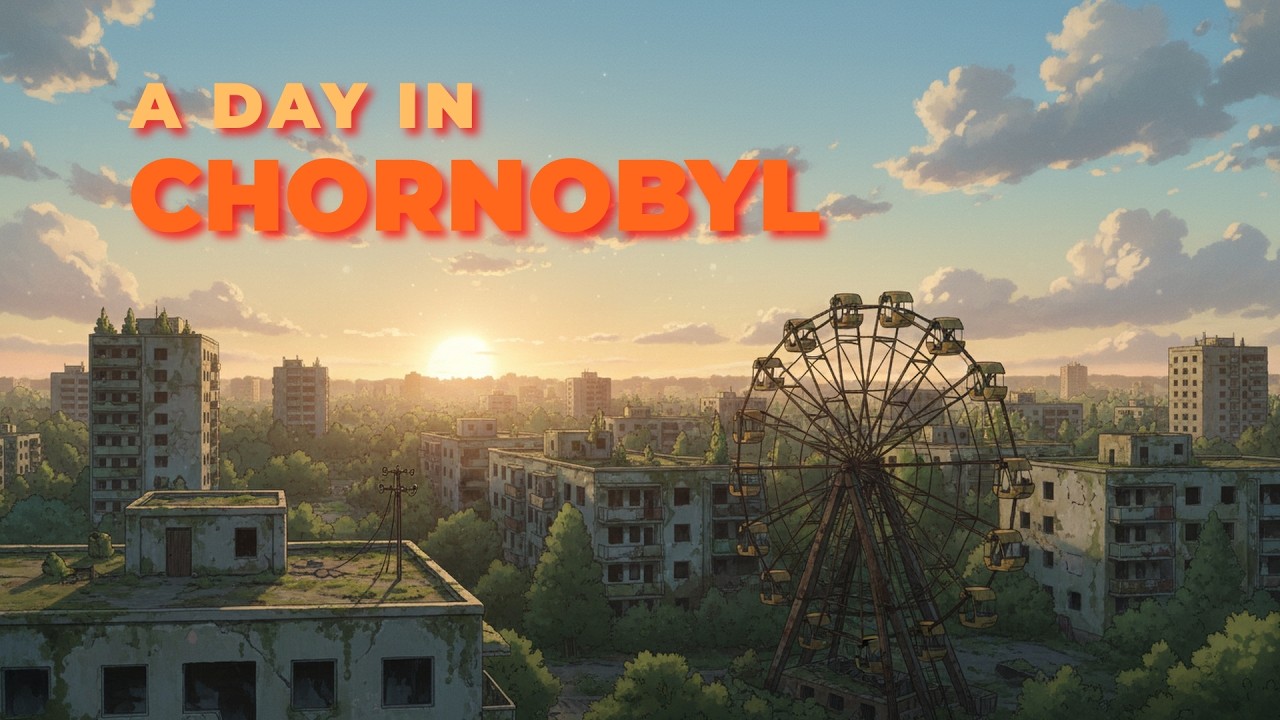 Exploring Chernobyl’s Abandoned City | Stalker Walk Through Pripyat (Relaxing ASMR Ambience)