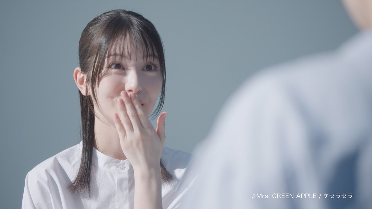 浜辺美波、自身の肌状態に「ちょっと自信になった」分析結果に驚きの表情も　『FANCL SKIN PATCH』新TVCM
