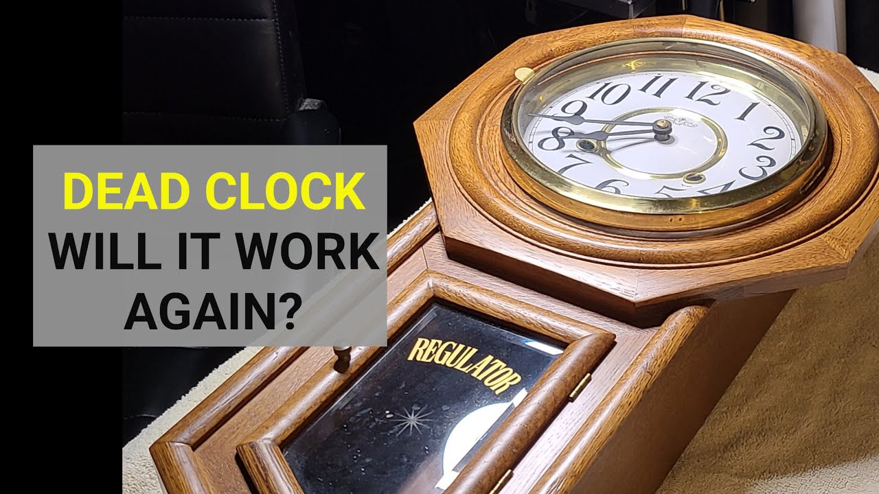 Fixing a 31-Day Pendulum Clock