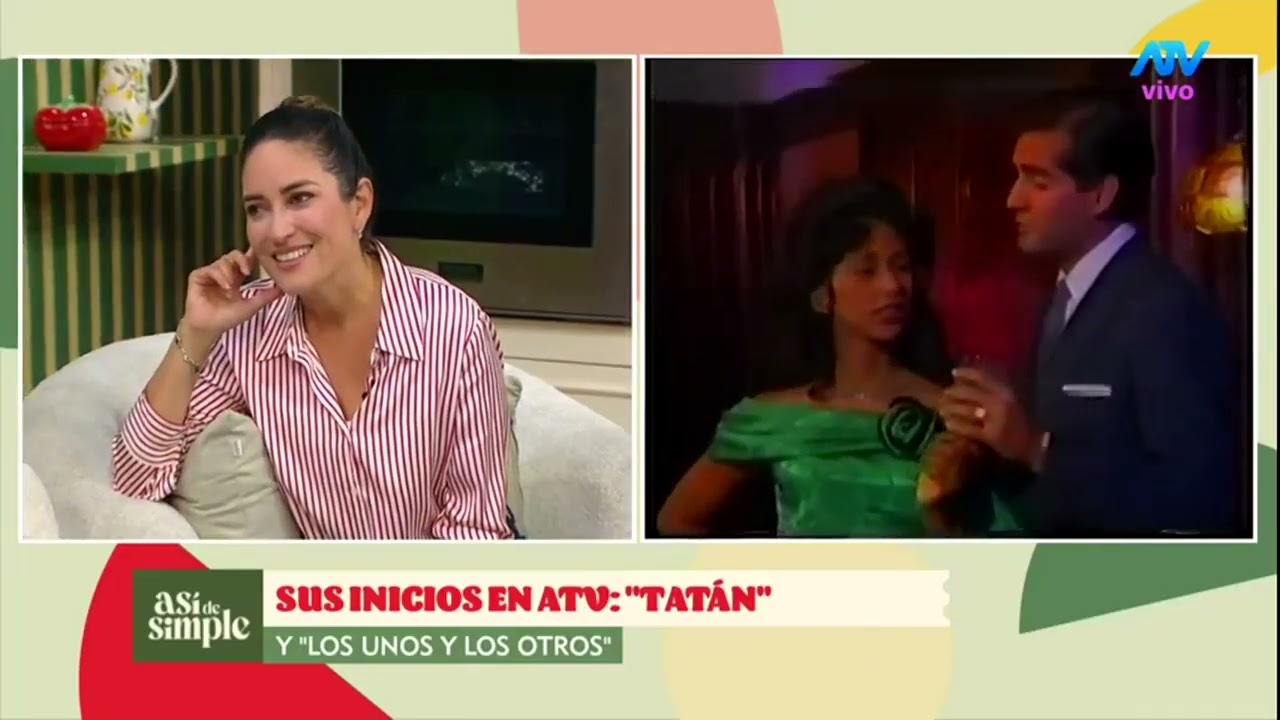 Javier Echevarría recuerda sus inicios en ATV con la recordada serie “Tatán”