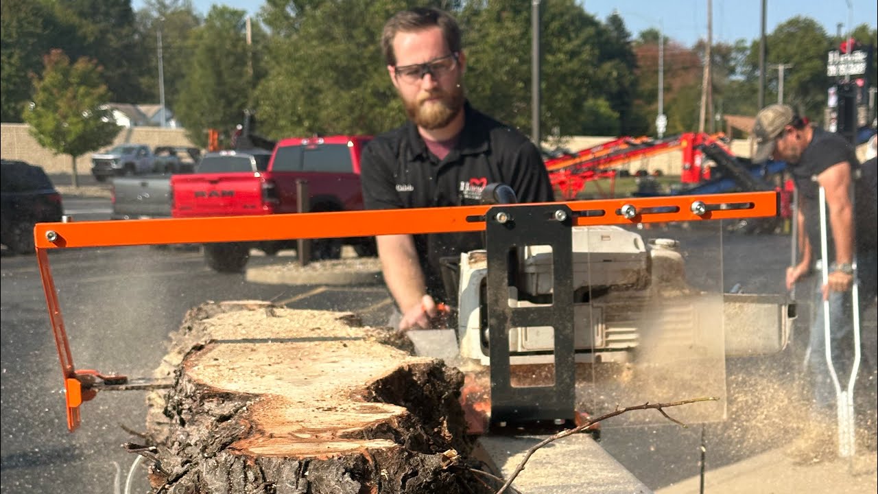 Portable Chainsaw Mill! Logosol F2+