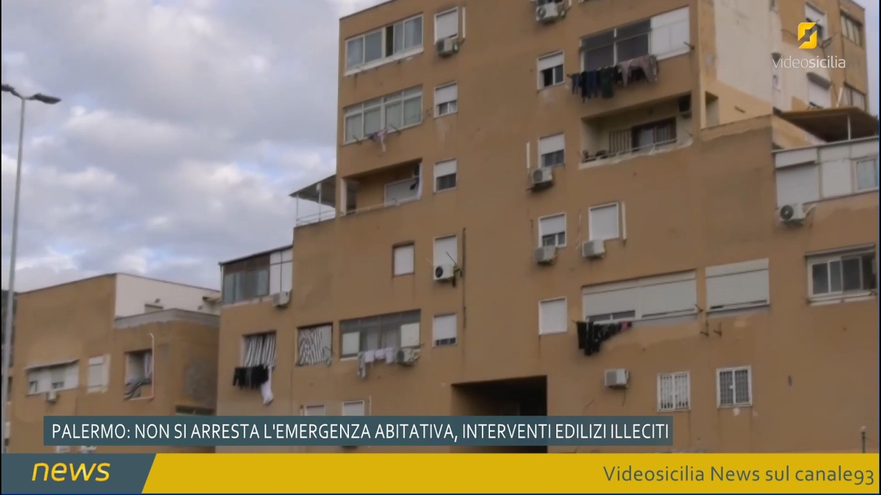 Palermo: non si arresta l'emergenza abitativa, interventi edilizi illeciti
