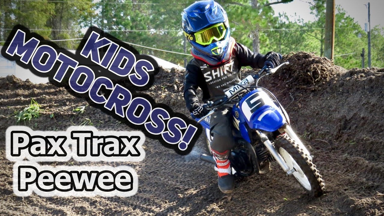 KIDS MOTOCROSS! | Pax Trax MX - Peewee Track Fun!