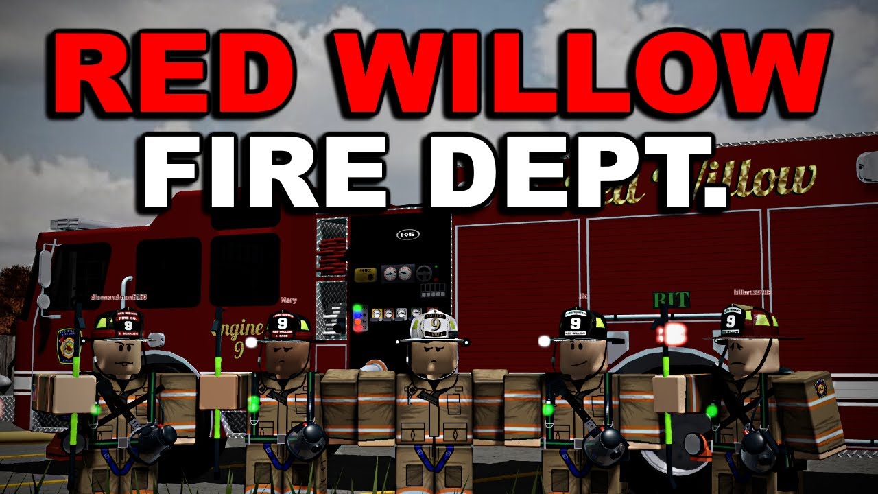 Red Willow Fire Dept.(ROBLOX)(EP:16) BIG FIRE!