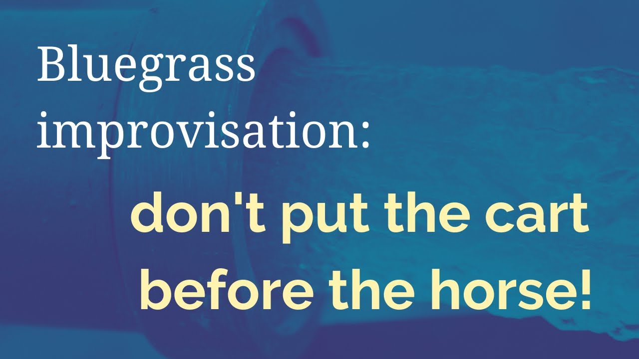Bluegrass Improvisation: Melody-based vs. Chord-based Strategies