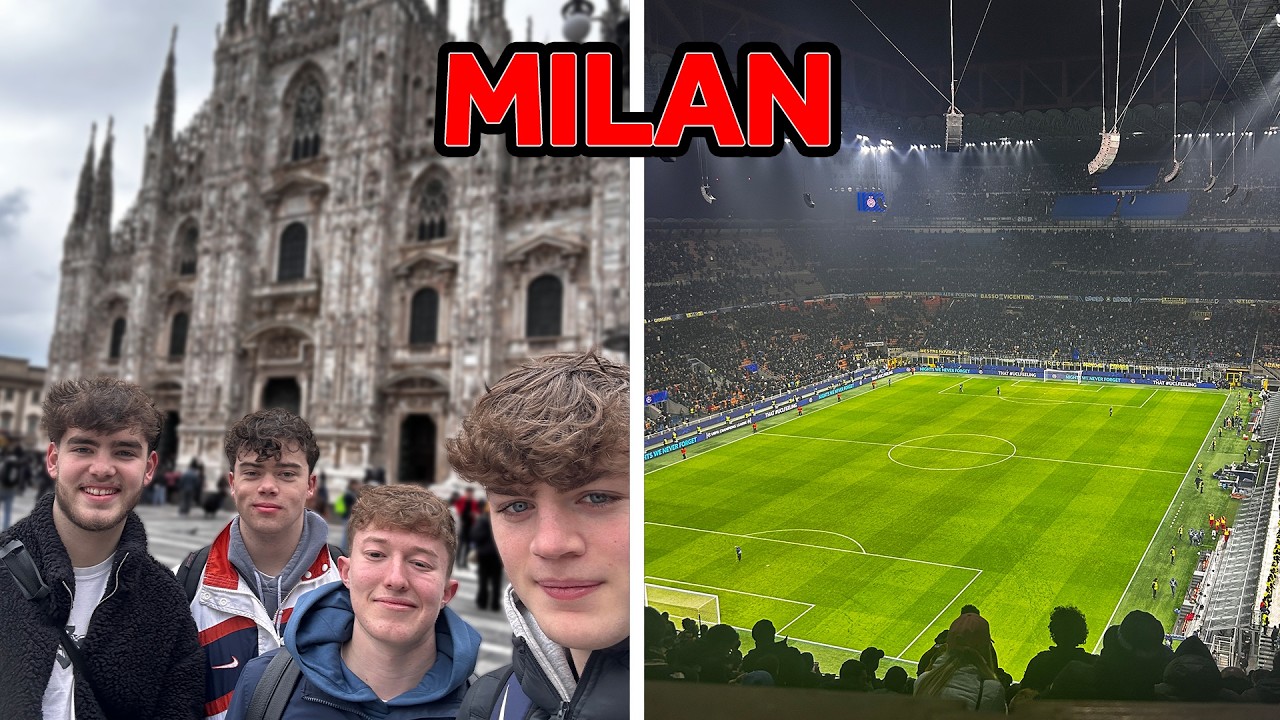 A Milan Travel Vlog - Inter vs Feyenoord