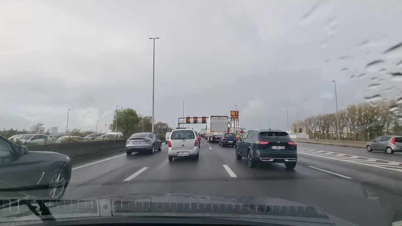 Bypass Ring Antwerpen Richting Nederland 4K