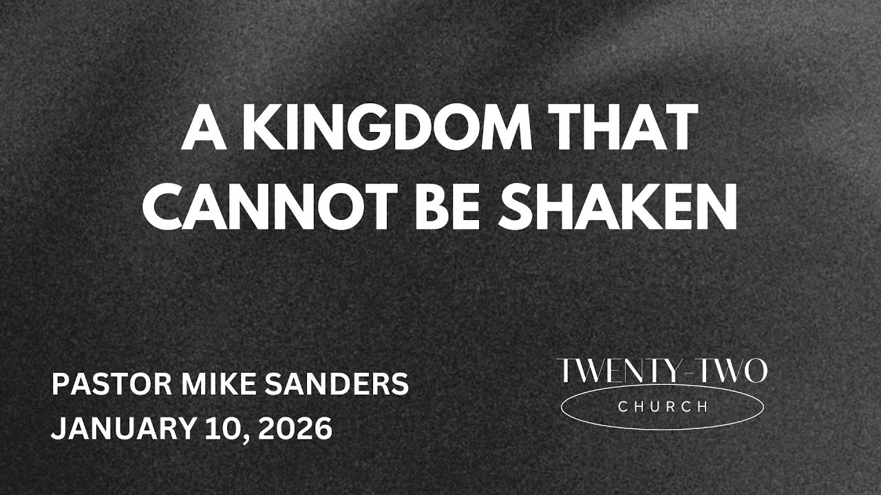 A Kingdom That Cannot Be Shaken