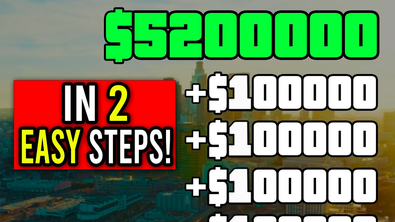 QUICK AND EASY GTA 5 SOLO MONEY GLITCH! (Only 2 Steps!)
