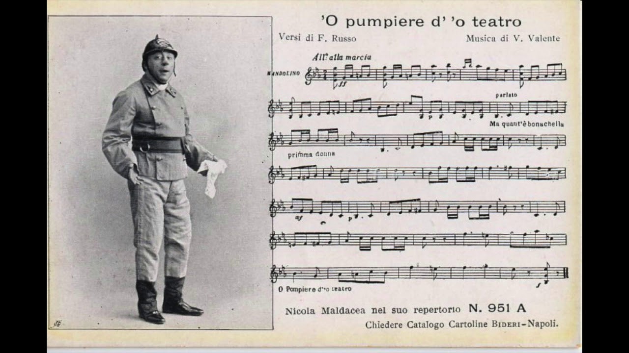 Nicola Maldacea - 'O pumpiere d' 'o teatro