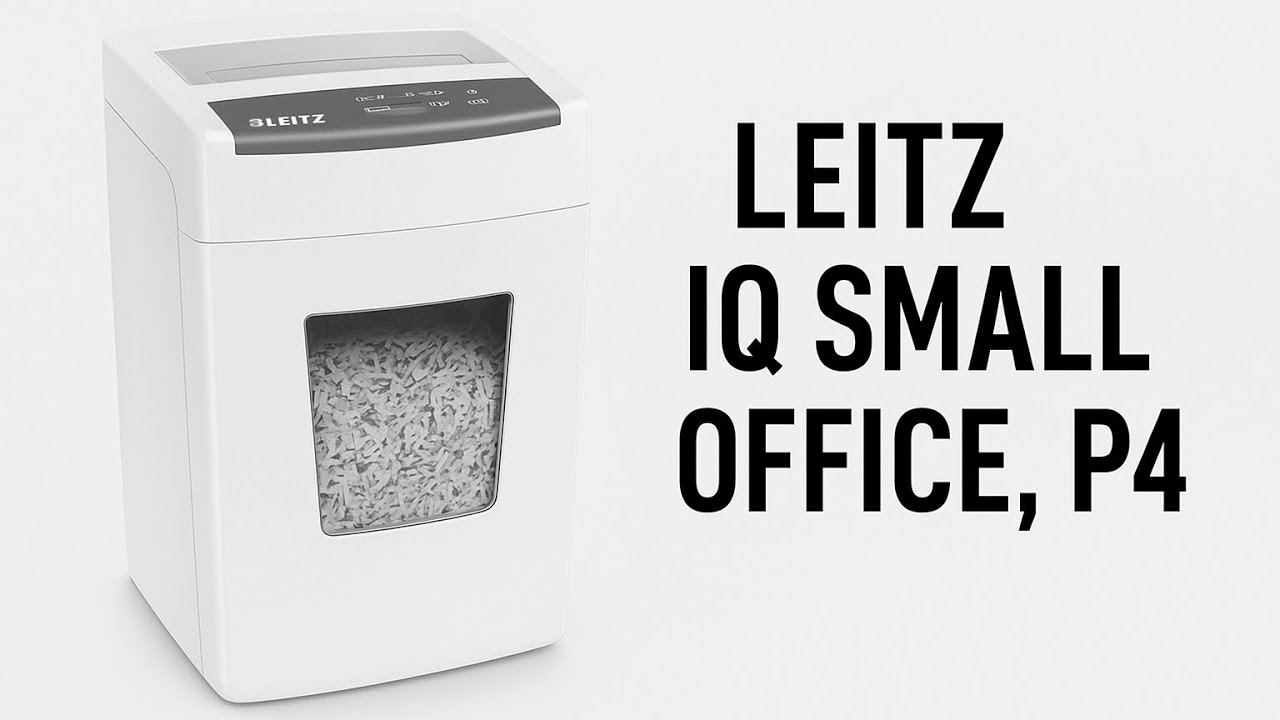 Distrugator documente automat Leitz IQ Small Office P4