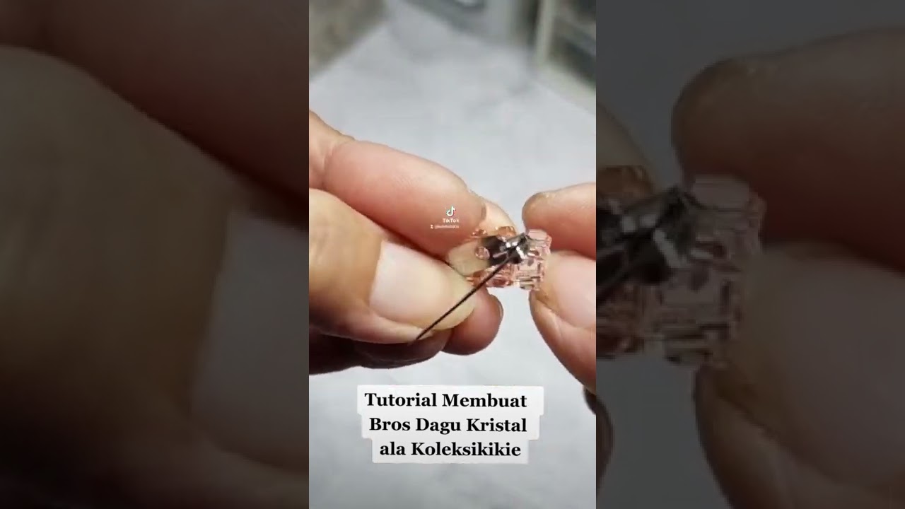 Tutorial Bros Dagu Kristal Koleksikikie