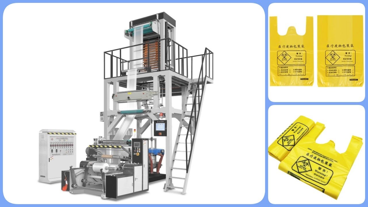Complete Making Machine for Medical Garbage Bag / Hospital Waste Bag