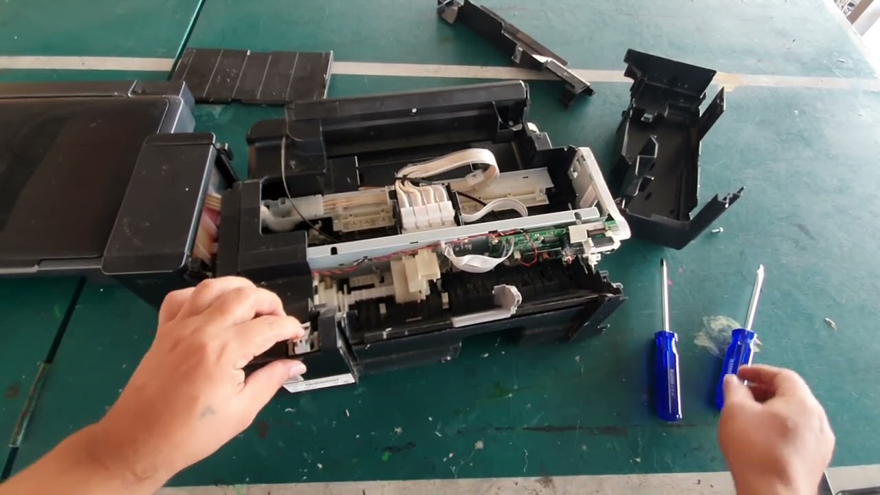 como desarmar Epson L380