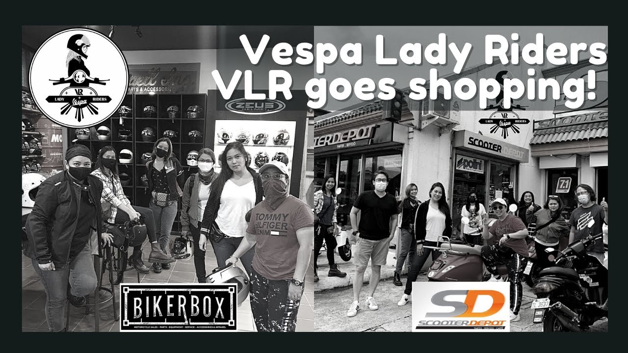 VLR (Vespa Lady Riders) Shopping Ride | Bikerbox | Scooter Depot | Vespa Philippines