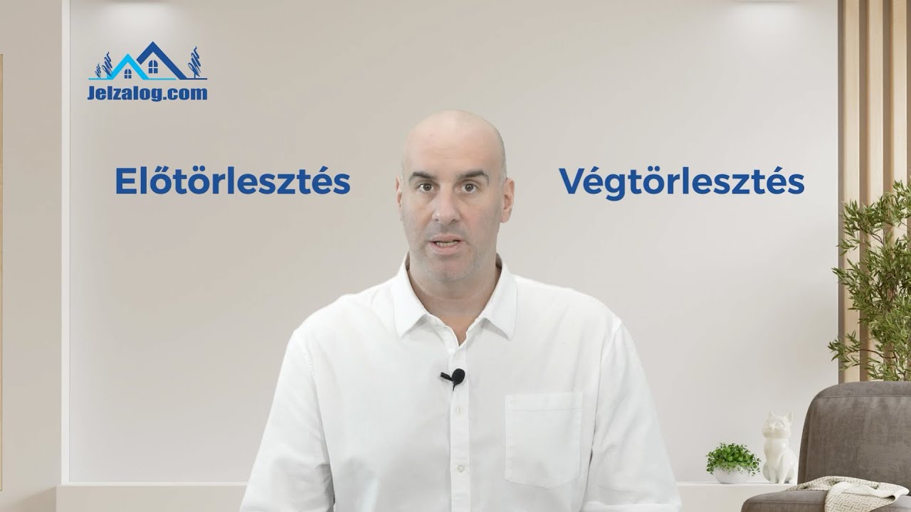 Várkonyi Ádám - Előtörlesztés vs. végtörlesztés