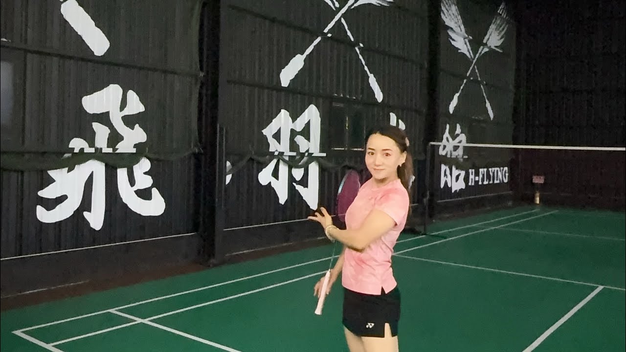 林口：飛🧚‍♀️羽球館 單打 #羽球精彩片段 #羽球比賽 #badminton #badminton 