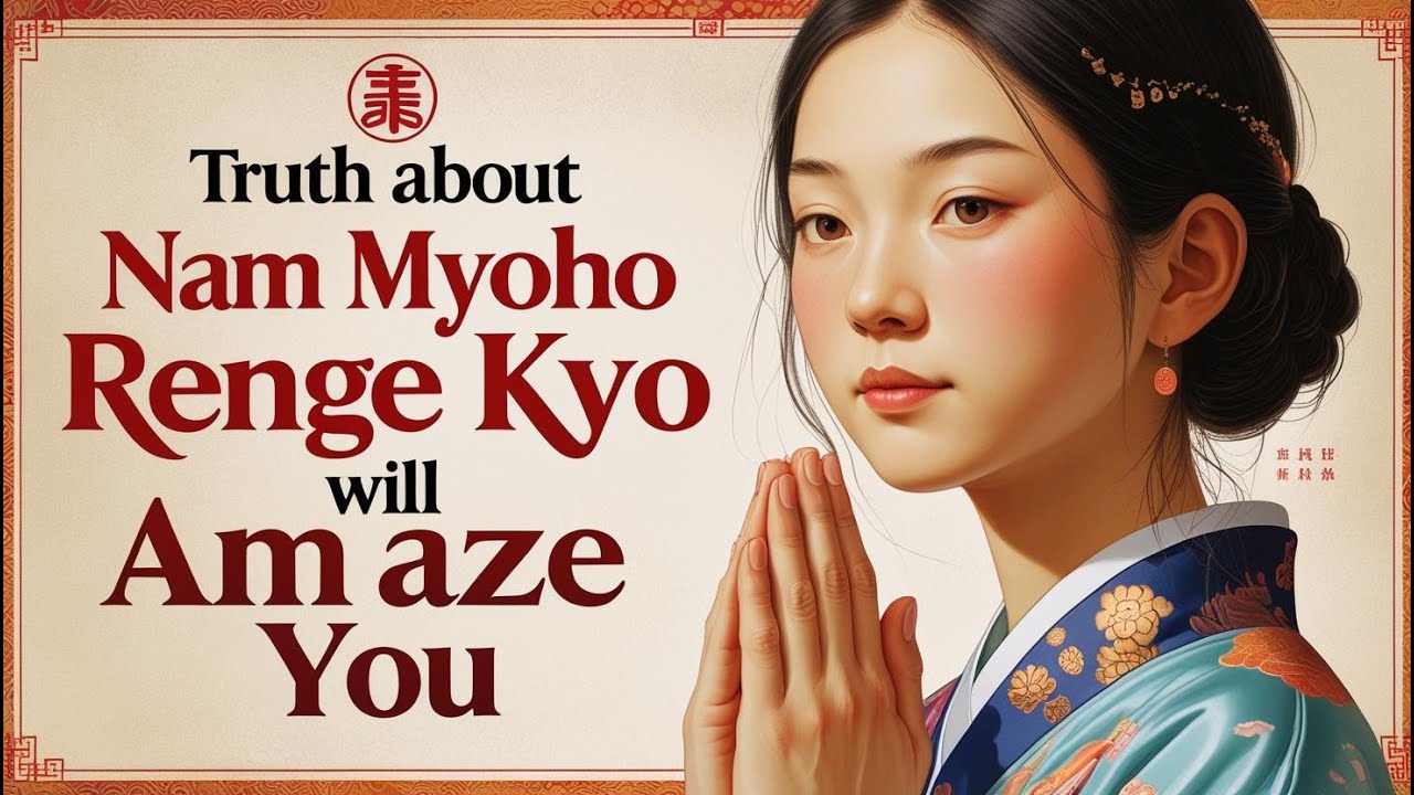 Truth About Nam Myoho Renge Kyo Will Amaze You | Nichiren Buddhism