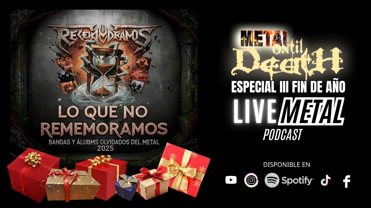 🌟ESPECIAL III: LO QUE NO REMEMORAMOS EN 2025 #bands🤘🏼 #metal