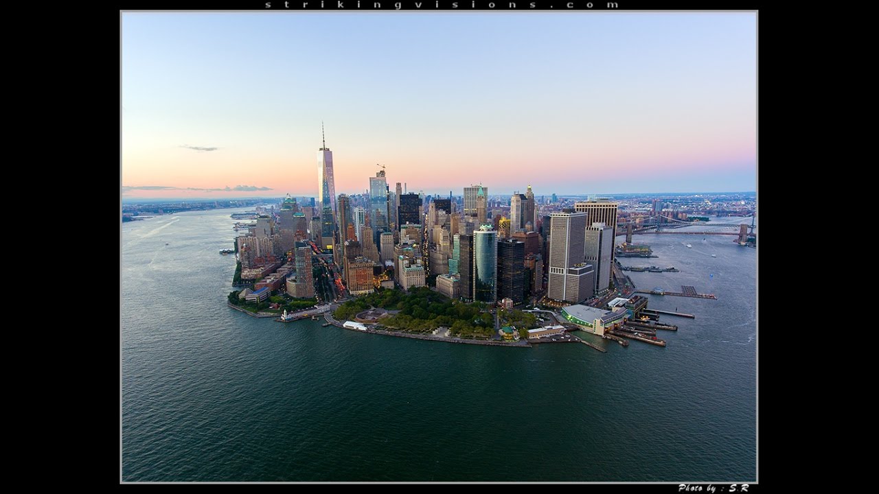 New York City 4K Drone / Aerial Video Featuring Queens, Brooklyn & Manhattan DJI Phantom 4