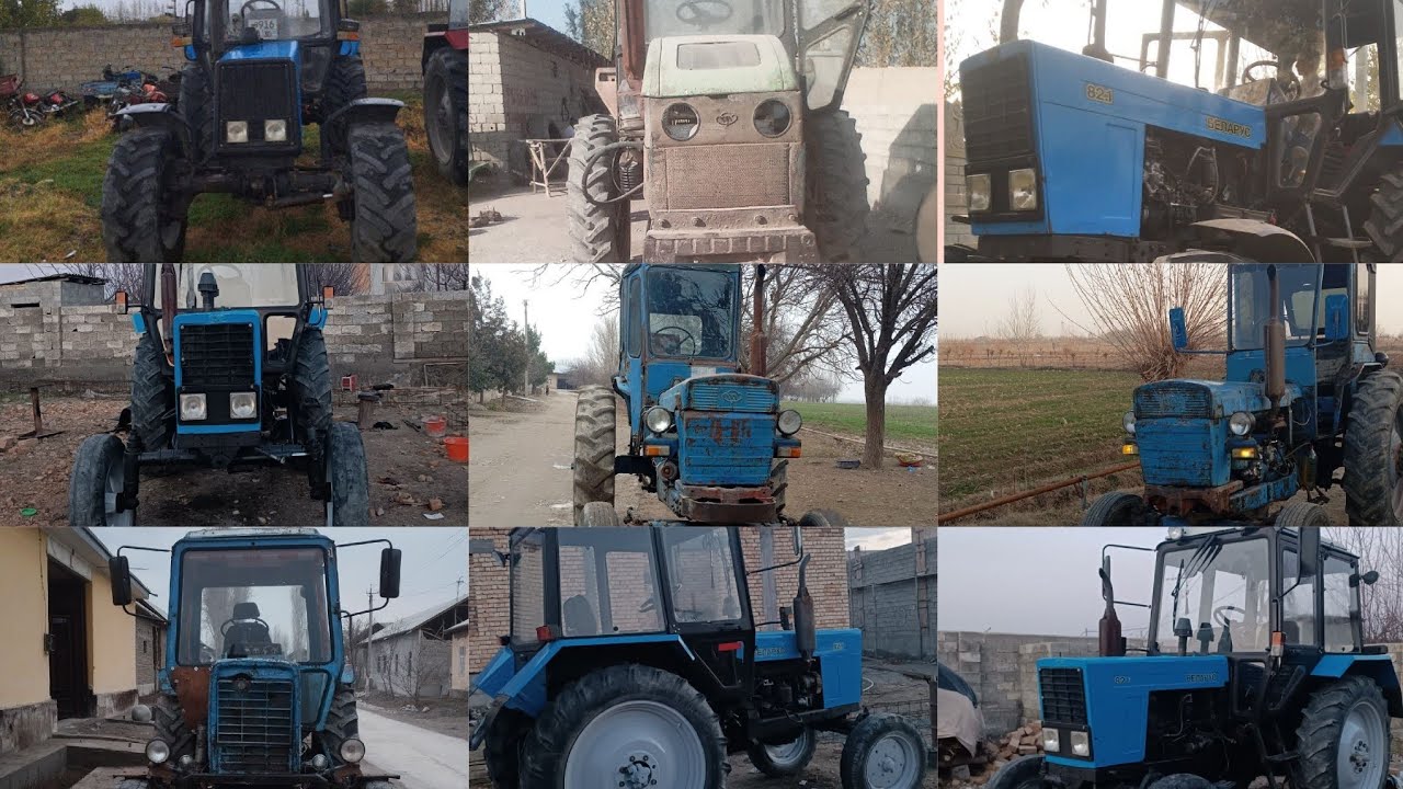 Barcha mtz ttz t28 t40 Belarus xachir mtz80.1 mtz82.1 va boshqa 18 mlndan 150 mlngacha traktorlar