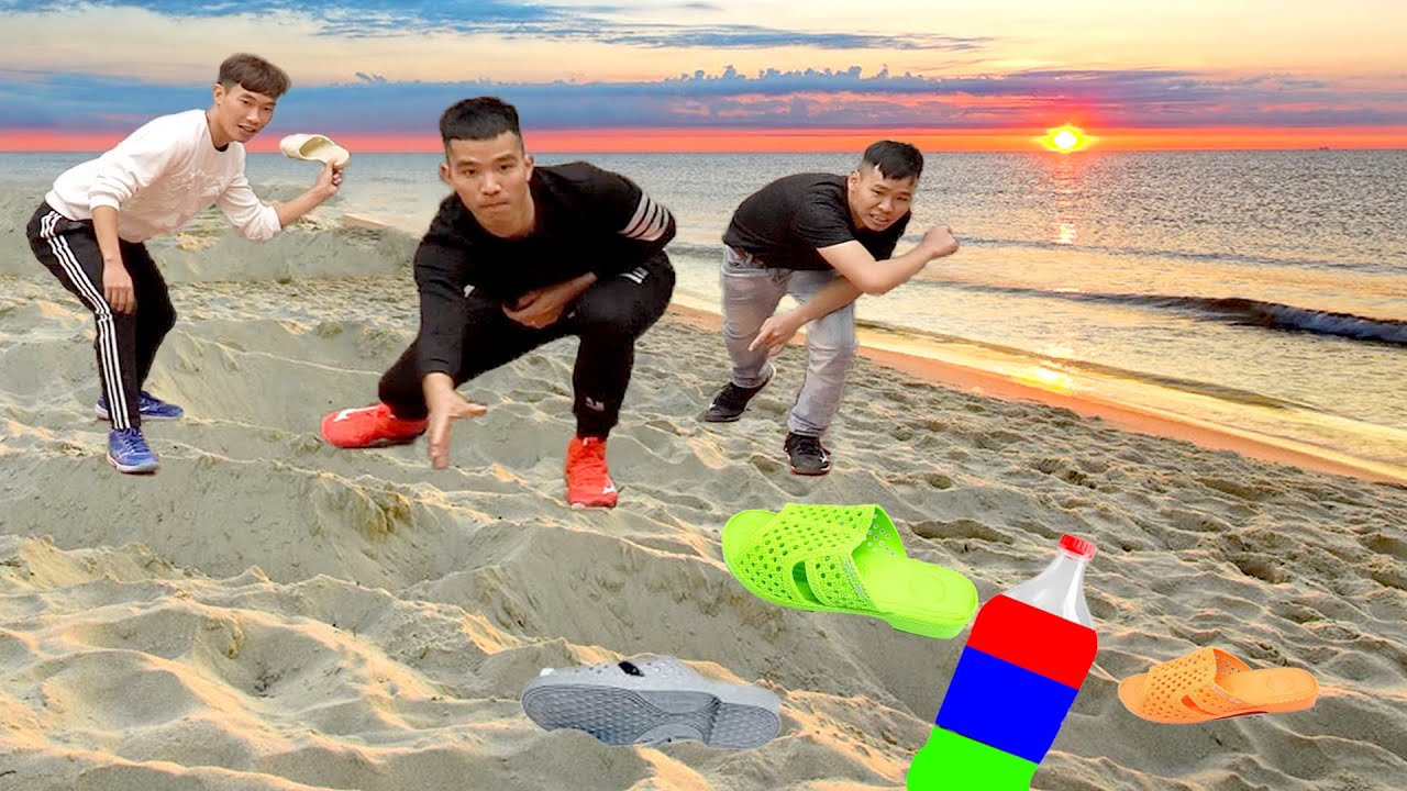 PHD | Trở Lại Tuổi Thơ Với Trò Chơi Phi Lon | Game Throwing Bottle