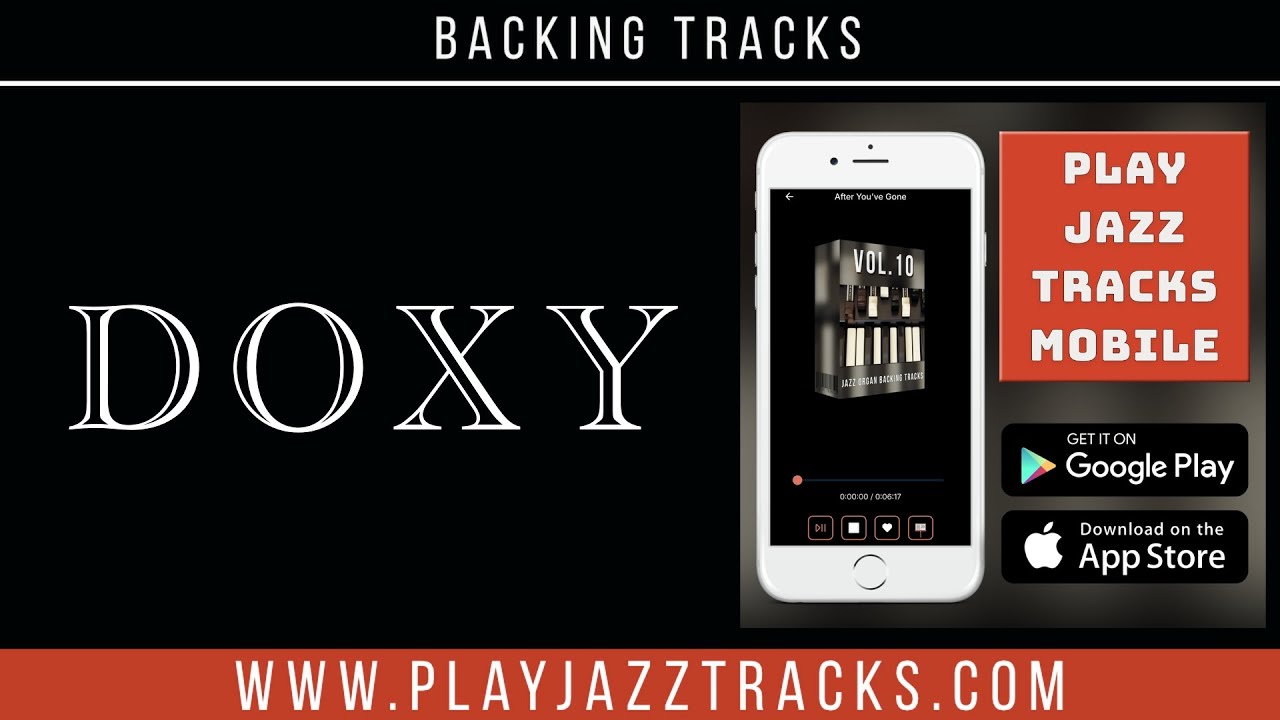 DOXY - Organ and Drums Jazz Backing Track