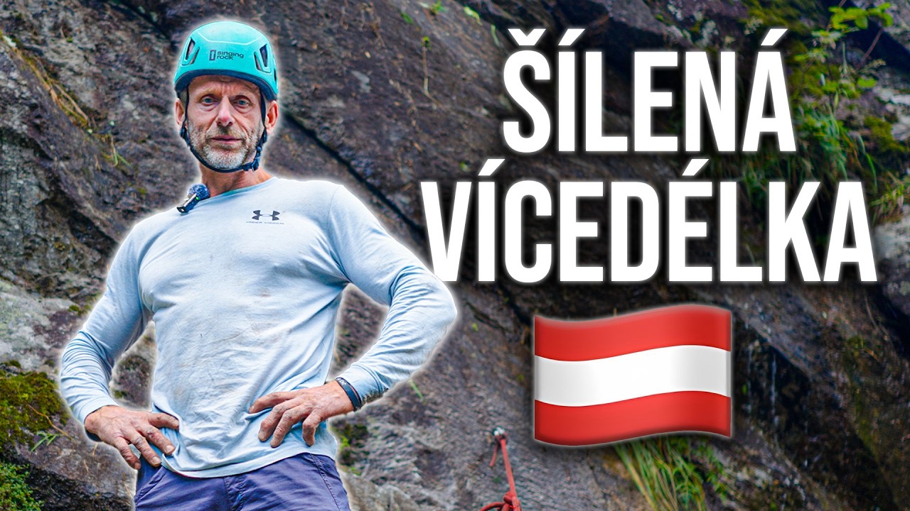SKRZ VODOPÁD! Jak se tvoří nové lezecké cesty s Honzou Karešem? 🇦🇹