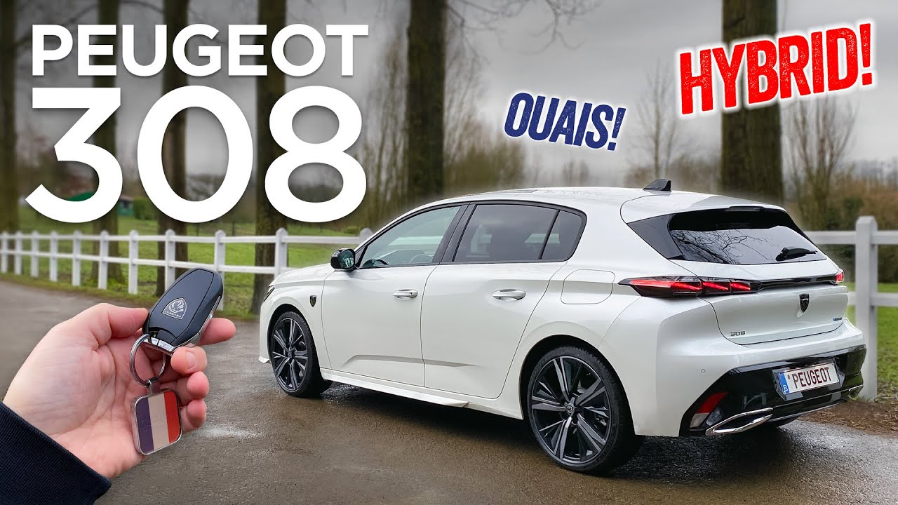 Новый гибридный Peugeot 308 (225 л.с.) - POV drive